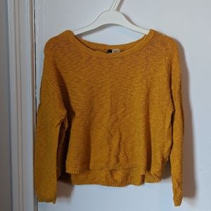 Cropped sweater